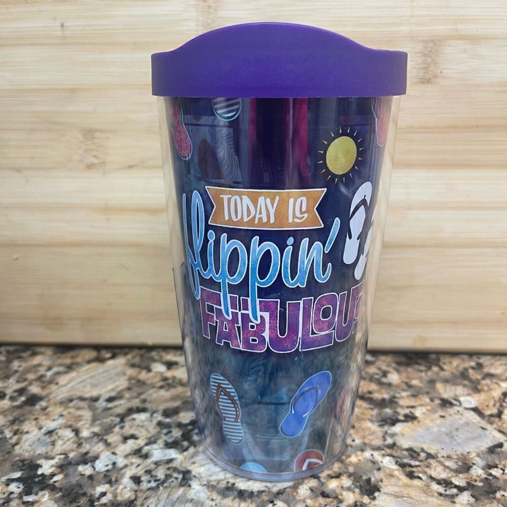 New 16oz tervis Tumbler “ FLIPPIN FABULOUS “